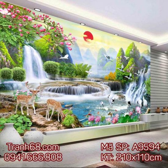 Siêu Phẩm Tranh Đính Đá Cực Đẹp - Sản Phẩm Mới Nhất Tháng 5-2018 tại Tranh68.com